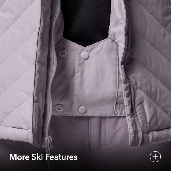 Columbia Women's Lay D Down Omni Heat Ski Jacket, Medium, Black - Picture 10 of 11